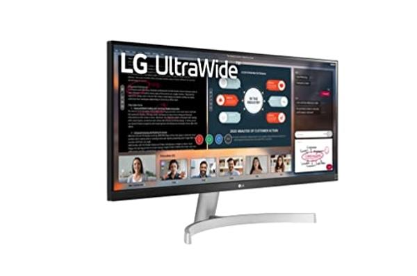 Monitor LG UltraWide WFHD de 29 pulgadas FHD 1080p 29WN600-W, IPS con ...