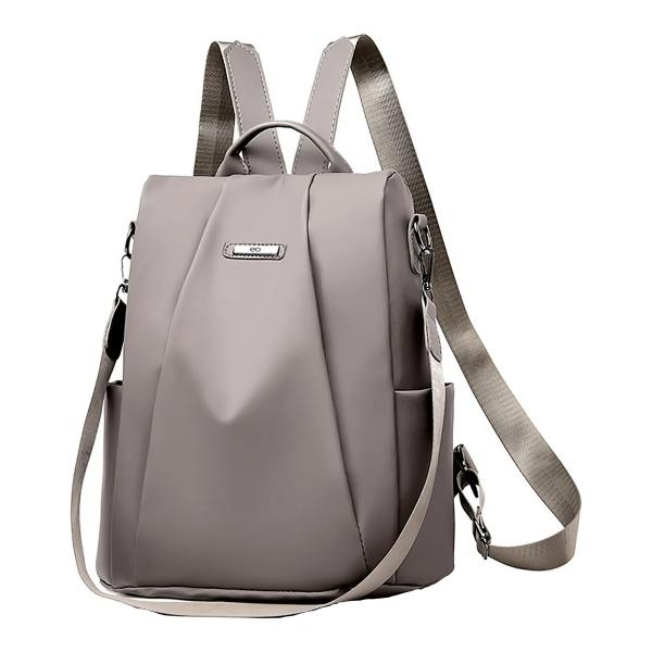 Mochila Impermeable Gris Ocio Turismo Liso Gris