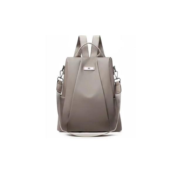 Mochila Impermeable Gris Ocio Turismo Liso Gris