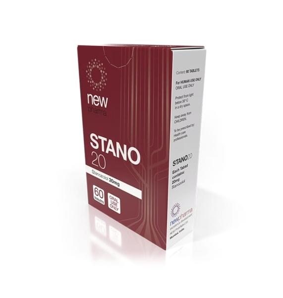Stano 20 NewPharma Stanozolol 20mg 60tabs Definición Muscular