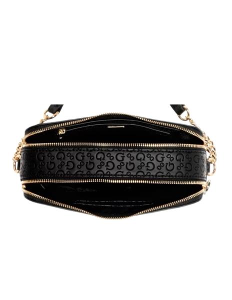Bolsa Crossbody Guess Zakaria mediana con doble cierre