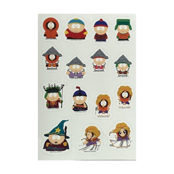 Calcomanías de tatuajes temporales Pegatinas Hidrotransferible de Kenny Cartman II