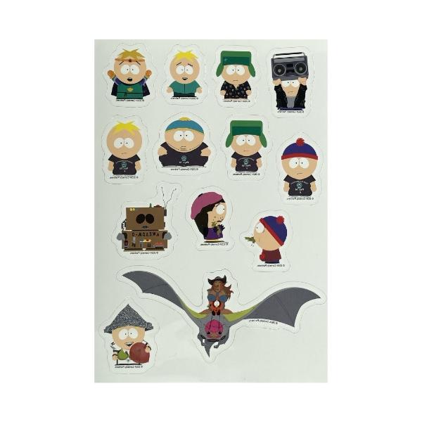Calcomanías de tatuajes temporales Pegatinas Hidrotransferible de Kenny Cartman II