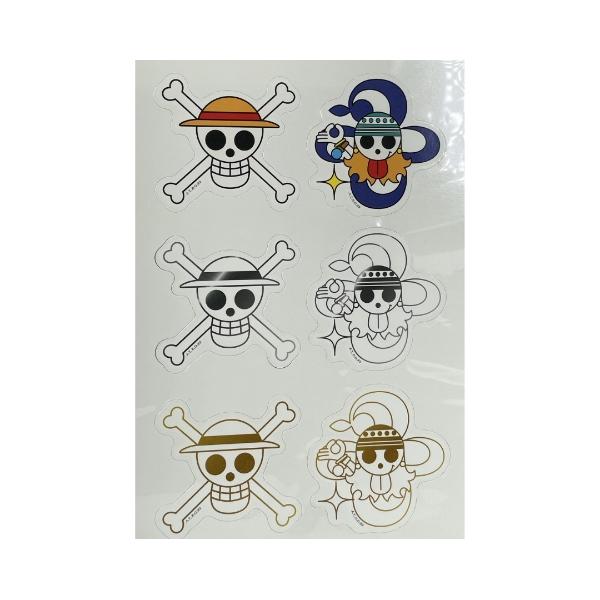Calcomanías de tatuajes temporales Pegatinas Hidrotransferible de One Piece Anime