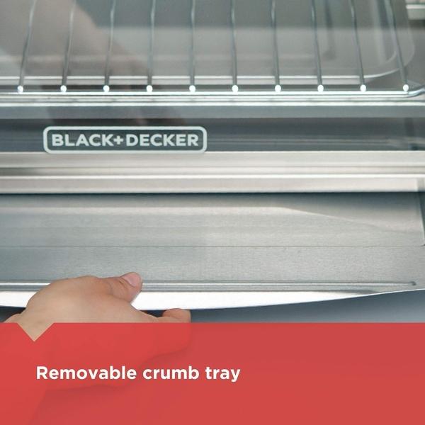 Horno Eléctrico Convección Natural Black+Decker  4 Funciones 10L
