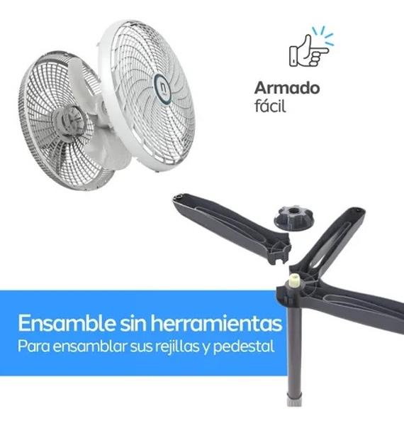 VENTILADOR DE 16" PEDESTAL (P160) MARCA NAVIA