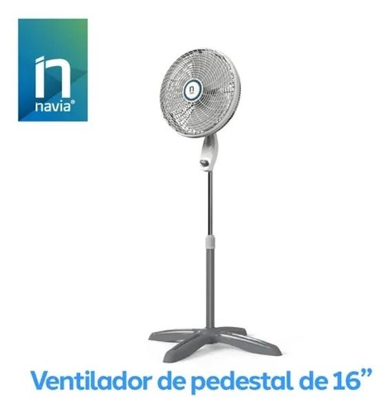 VENTILADOR DE 16" PEDESTAL (P160) MARCA NAVIA