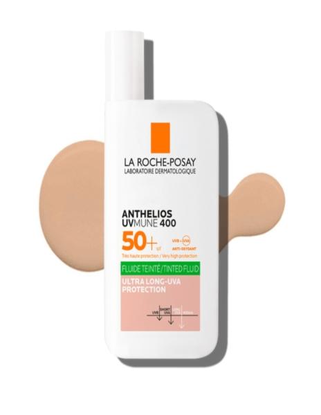 Protector Solar La Roche-Posay Anthelios Uv Mune 400 Con Color
