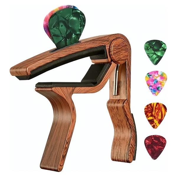 Capotraste Guitarra Capo Accesorios Paquete De Capotrastos