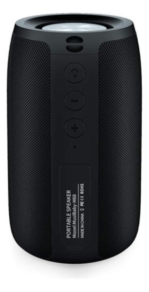 Bocina portátil con bluetooth negra