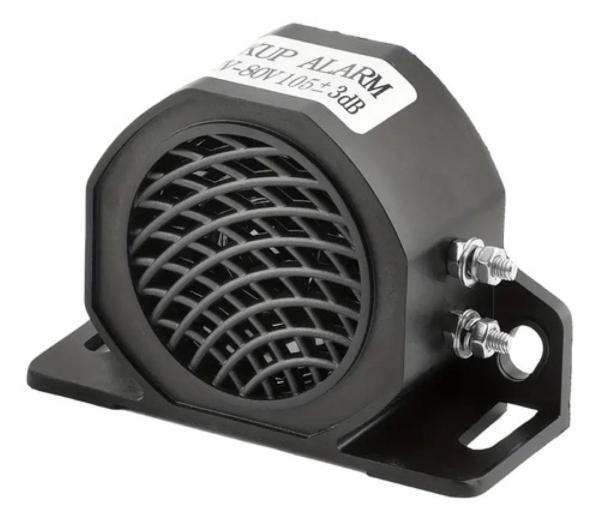 Alarma Reversa Hella Equipo Pesado Uso Rudo Trailer Camion Negro