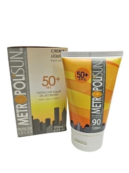Protector Solar Dermatológico Corporal Metropolisun 90 Fps.