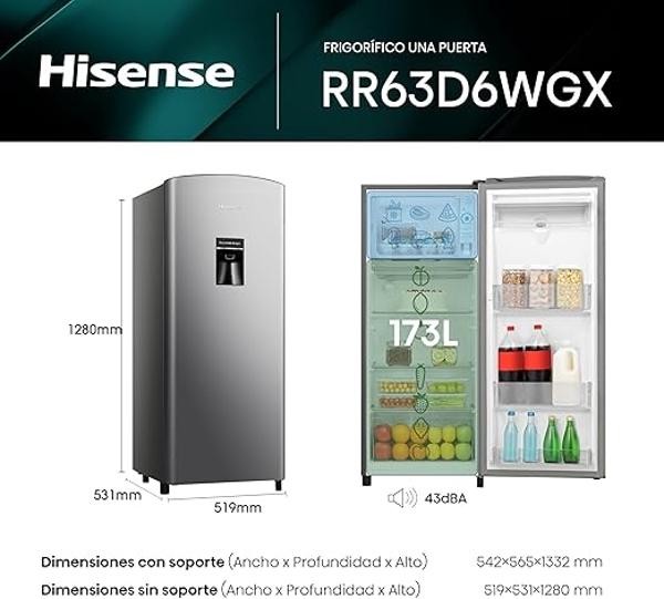 HISENSE REFRIGERADOR 6.3"
