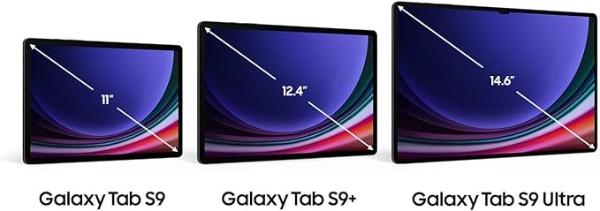 SAMSUNG Galaxy Tab S9 Gris 12GB RAM 256GB, AI, Spen,