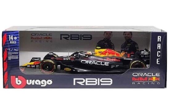 Coche Auto de carreras de aleación F1 Champion Model 1/18 RB19 Red Bull