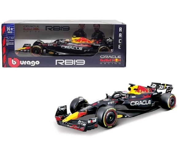 Coche Auto de carreras de aleación F1 Champion Model 1/18 RB19 Red Bull