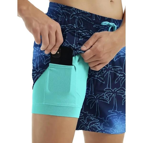 Traje De Baño Para Hombre Playa Short  Rapido Secado Mod A6 Talla XL