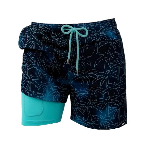 Traje De Baño Para Hombre Playa Short  Rapido Secado Mod A6 Talla XL