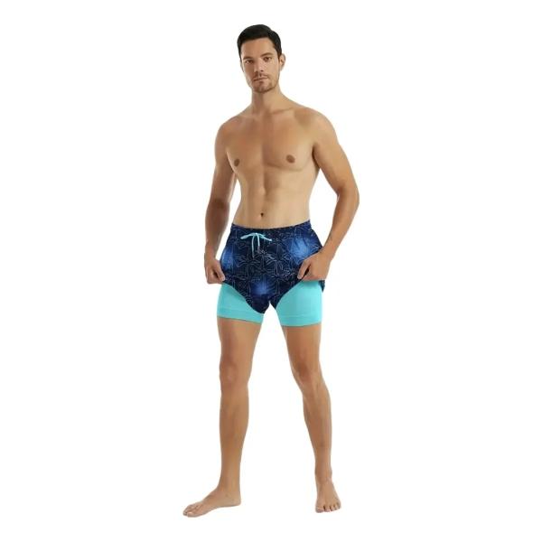 Traje De Baño Para Hombre Playa Short  Rapido Secado Mod A6 Talla XL