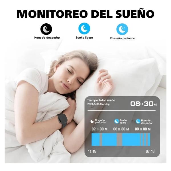 Reloj Inteligente Ultra 2 Smartwatch Función De Doble Toque