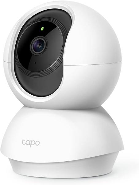 Tapo TP-Link TC70, Cámara Wi-Fi de Seguridad Interior,1080P, Cámara IP Domo 360°, Control Remoto de Aplicaciones