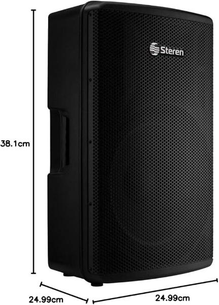 Steren BAF-1594BT Bafle Profesional de 15 Pulgadas