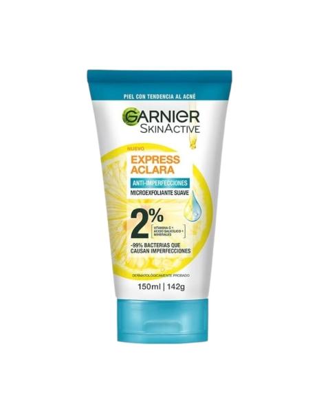 Kit Garnier rutina express aclara anti-imperfecciones ácido salicílico