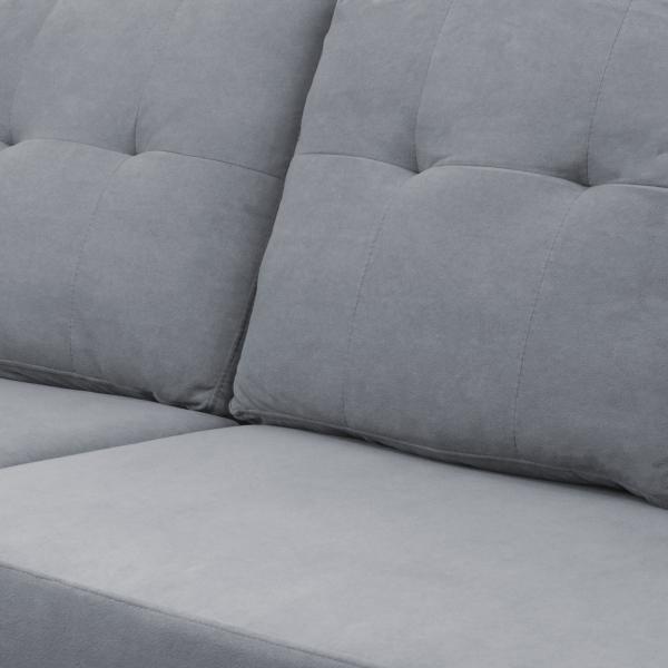 Sala Esquinero de 3 Plazas con Chaise Integrado Bossa Lisboa 