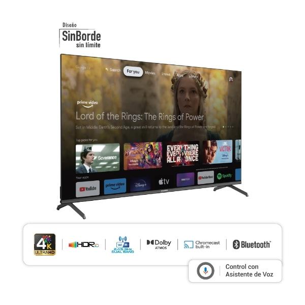 Pantalla LED Hyundai HYLED5524G4KM 55" Smart TV UHD 4K Google TV