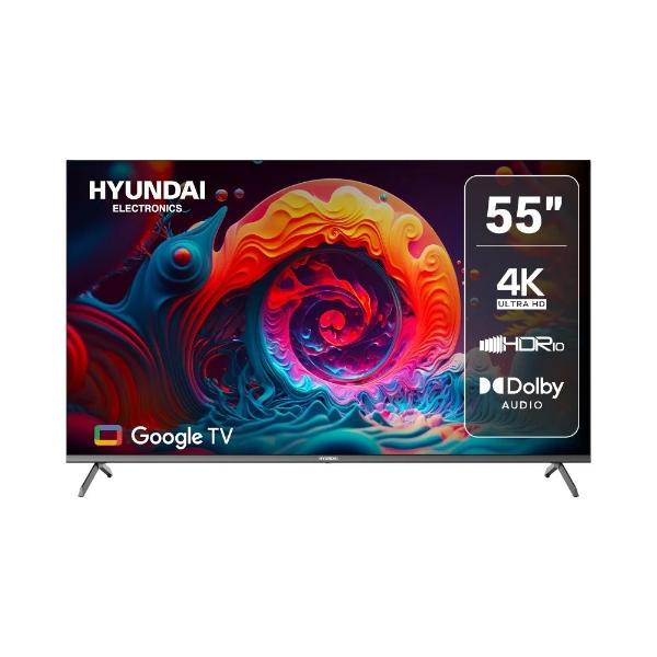 Pantalla LED Hyundai HYLED5524G4KM 55" Smart TV UHD 4K Google TV