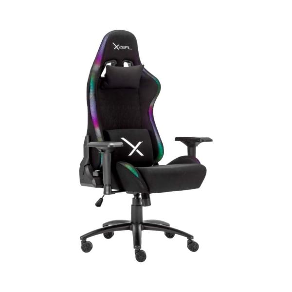 Silla Gamer Stylos Xzeal XZ15 RGB Brazo 4D Ajustable Color Negro