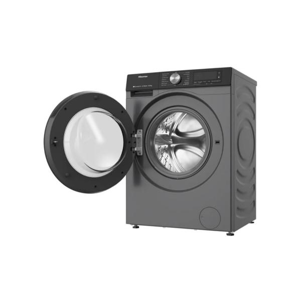 Lavasecadora Inverter Hisense 15 Kilos Carga Frontal Gris WD3S1543BT