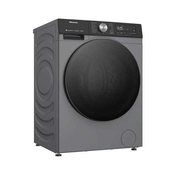 Lavasecadora Inverter Hisense 15 Kilos Carga Frontal Gris WD3S1543BT