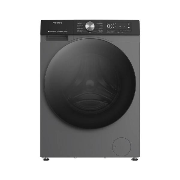 Lavasecadora Inverter Hisense 15 Kilos Carga Frontal Gris WD3S1543BT