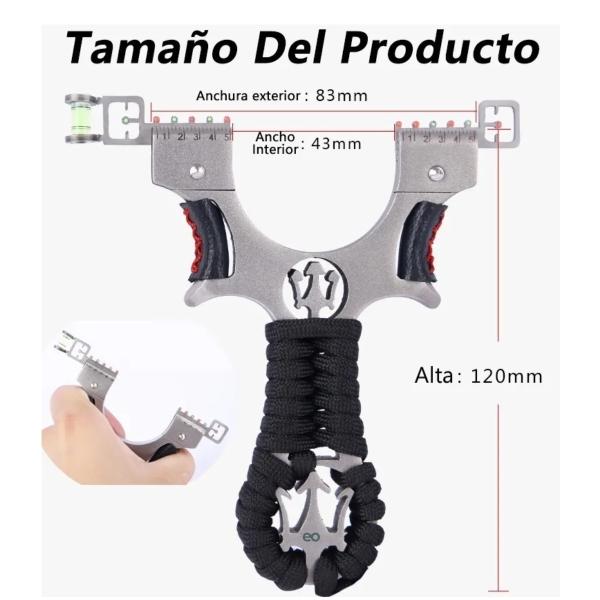 Resortera Láser Profesional De Metal Para Exteriores