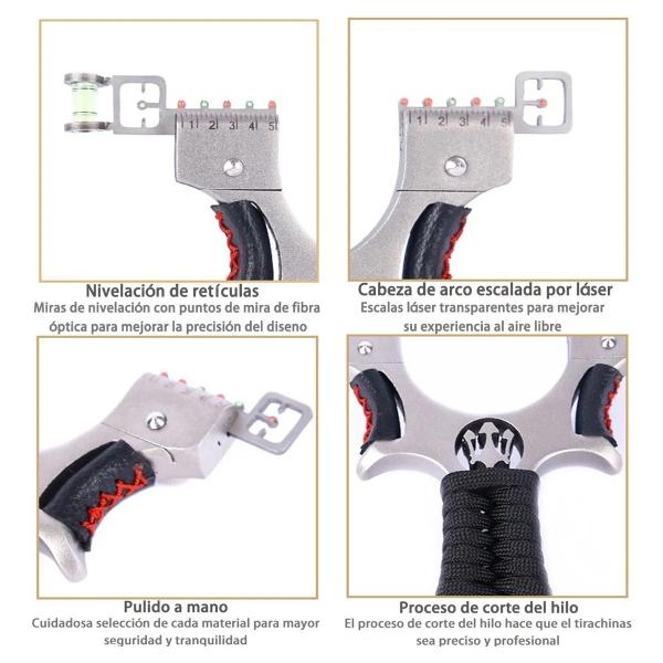 Resortera Láser Profesional De Metal Para Exteriores