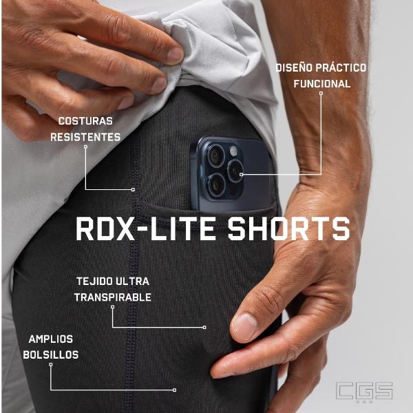 CGS APPAREL Shorts Hombre 2 en 1 con Licra para Gym y Correr - Deportivo Transpirable y Ligero