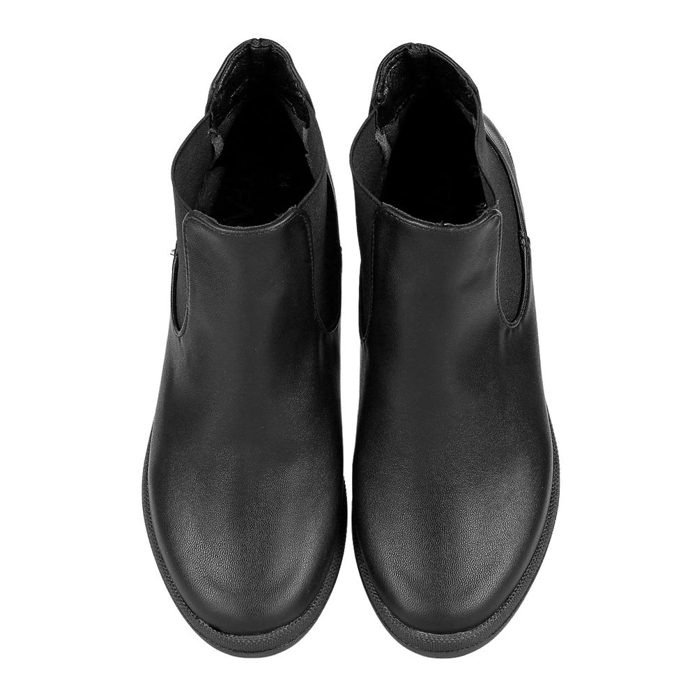 Botín Mujer Casual Tacón Negro Stfashion 04603902