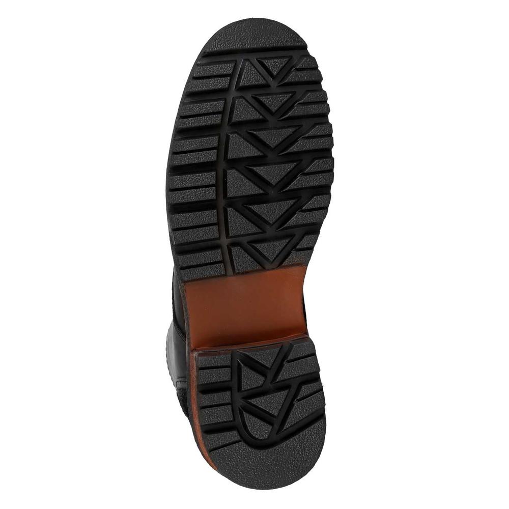 Botín Hombre Casual Botín Negro Piel Eccoflex 03403900
