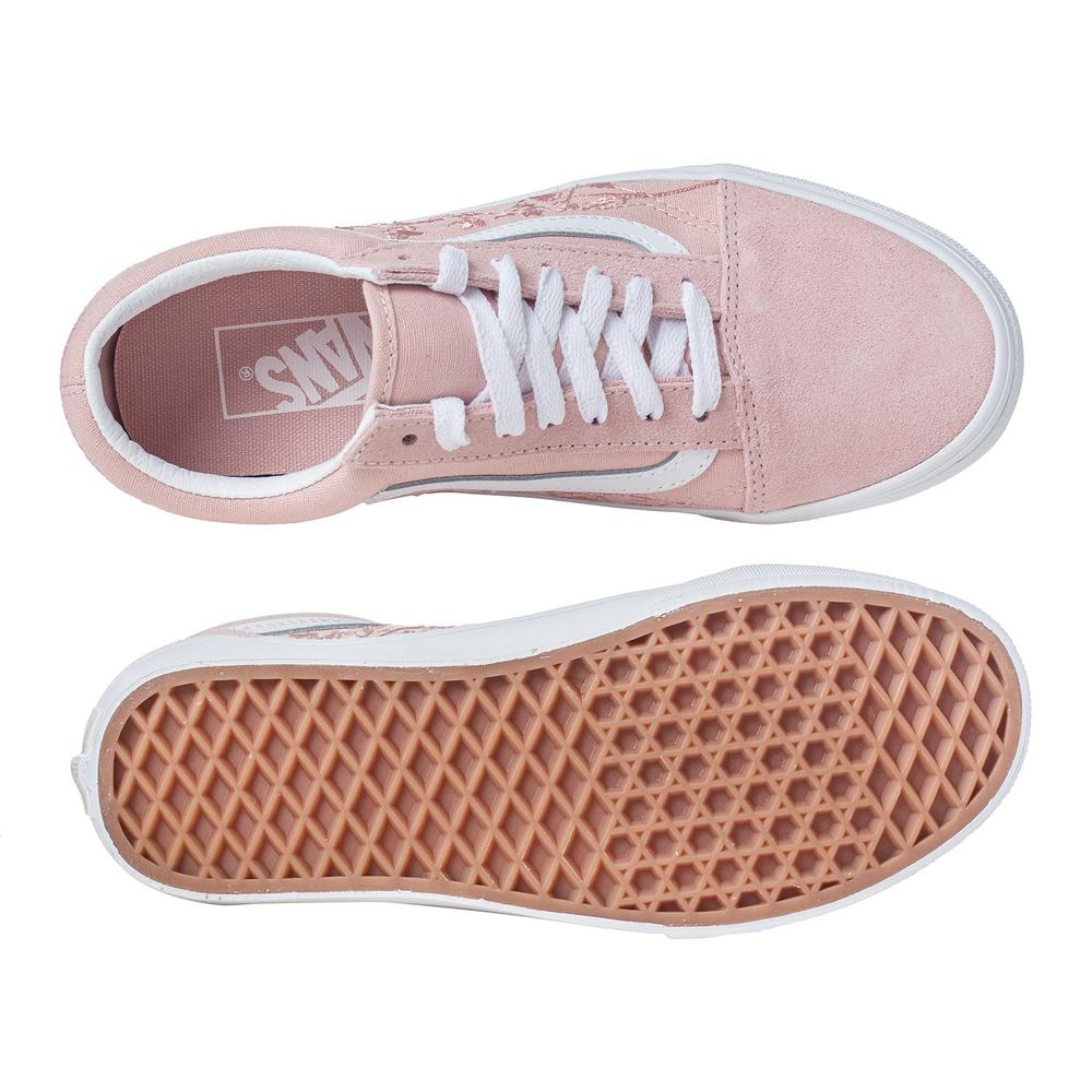 Tenis Vans Old Skool - 0D6WO3N - Rosa - Mujer