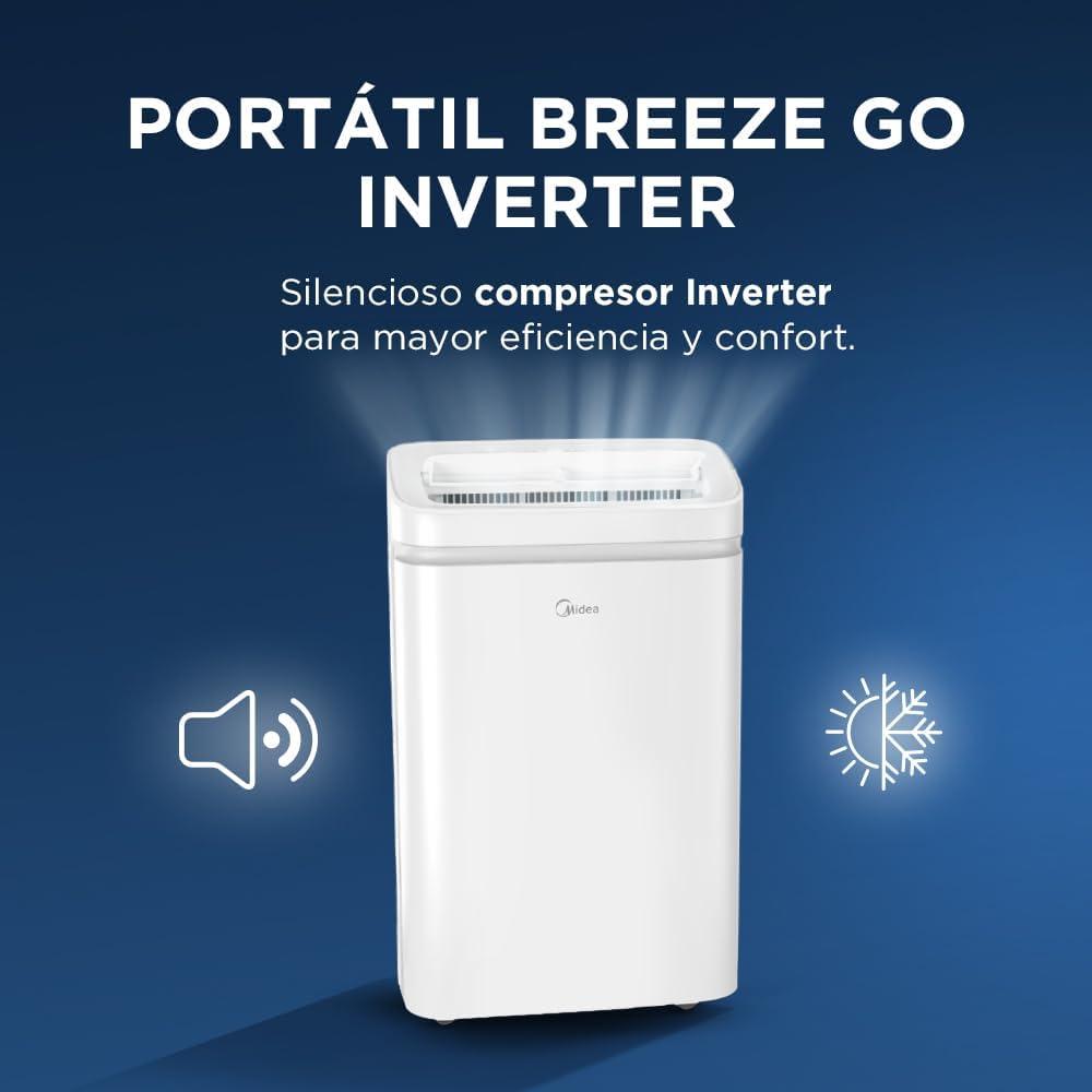 AIRE ACONDICIONADO MIDEA MAP14C1PXV PORTATIL 1.1TON INVERTER