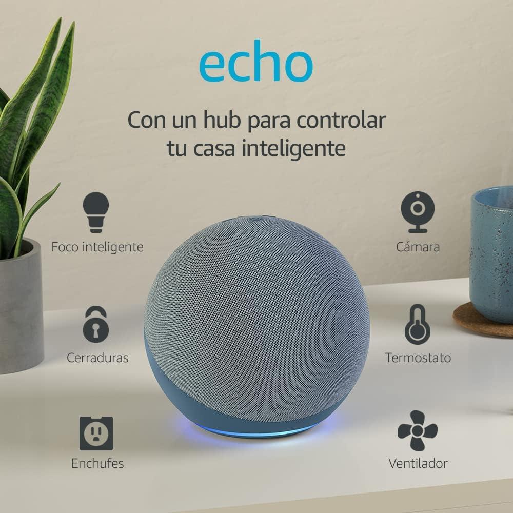 BOCINA INTELIGENTE ALEXA 4TA GENERACIÓN SONIDO PREMIUM B085HKK4KL6