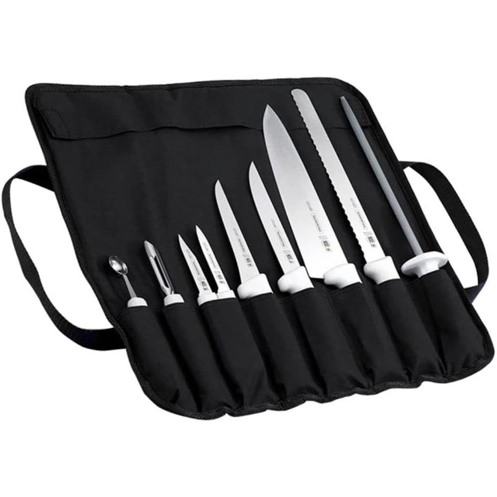 Juego De Cuchillos 13 Pz Acero Inox Estudiante Tramontina Estuche