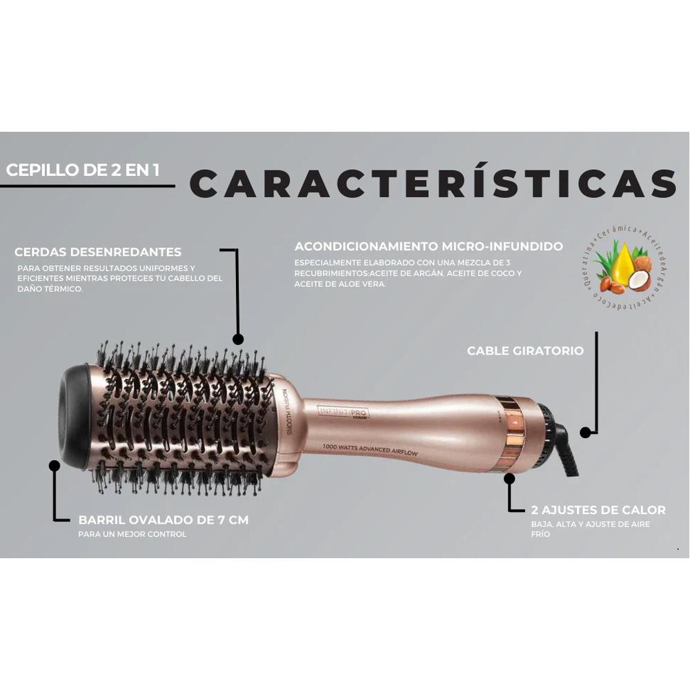 Cepillo Alaciador Conair BC908ES Cerámica 400W 2 en 1
