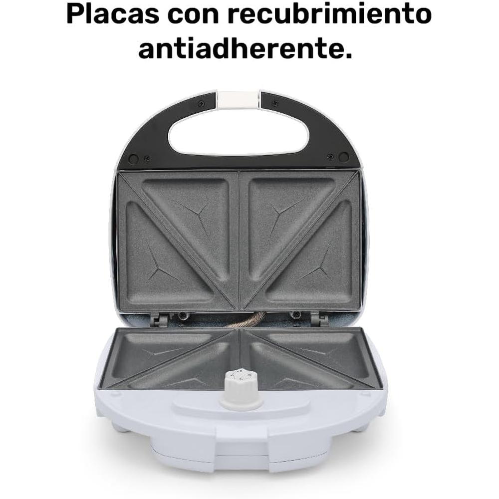SANDWICHERA TAURUS PERFECT ANTIADHERENTE PERILLA TEMPERATURA