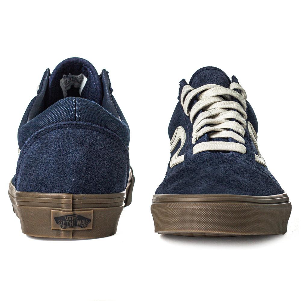 Tenis Vans Old Skool - 2Z42NVY - Azul Marino - Hombre