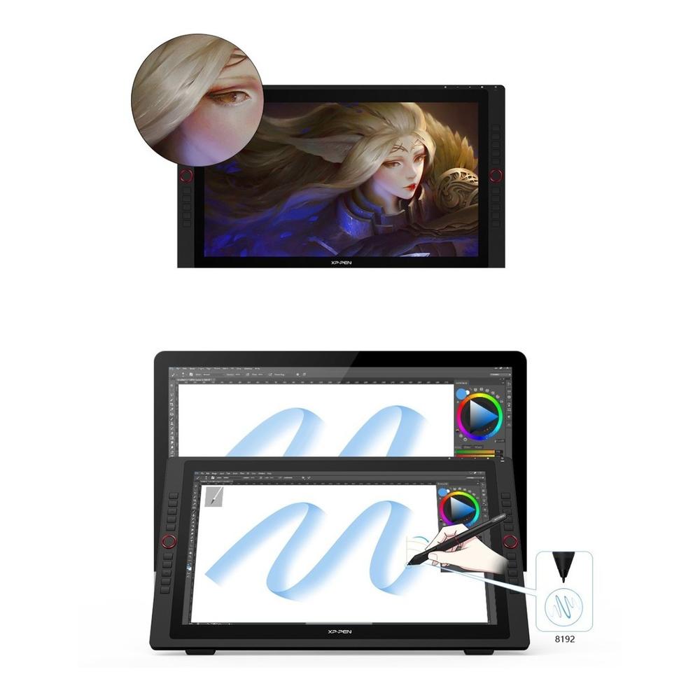Tableta Grafica Con Pantalla Artist 24 Pro 24 Negra Xp-Pen
