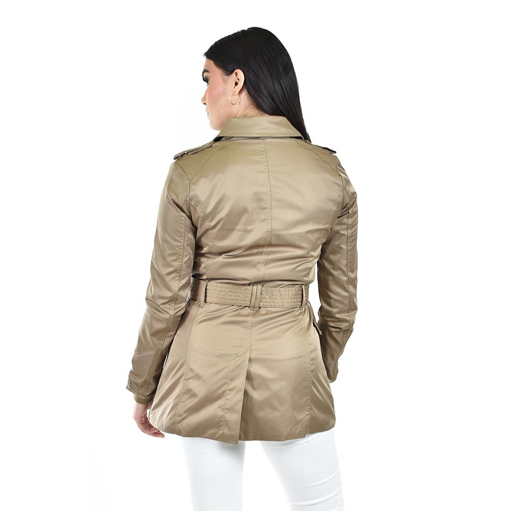 Gabardina de doble botonadura Roman Fashion /Juvenil, 6749 (Cafe)