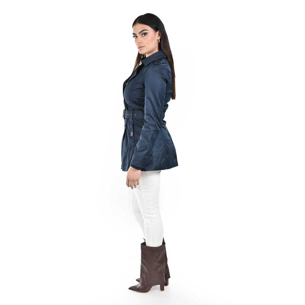Gabardina de doble botonadura Roman Fashion /Juvenil, 6749 (Azul marino)