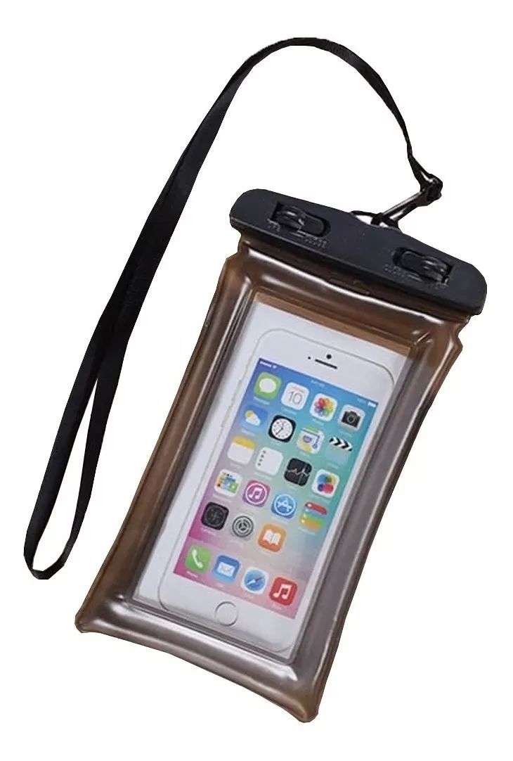 Funda Protectora Sumergible Contra Agua Celular Con Flotador.